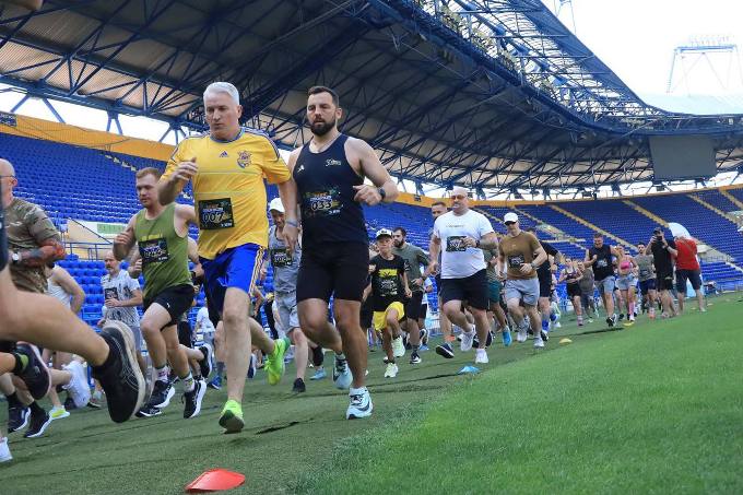 Новини Харкова: військові та ветерани взяли участь у забігу